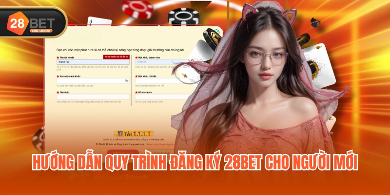 Hướng dẫn quy trình đăng ký 28BET cho người mới Hướng dẫn quy trình đăng ký 28BET cho người mới